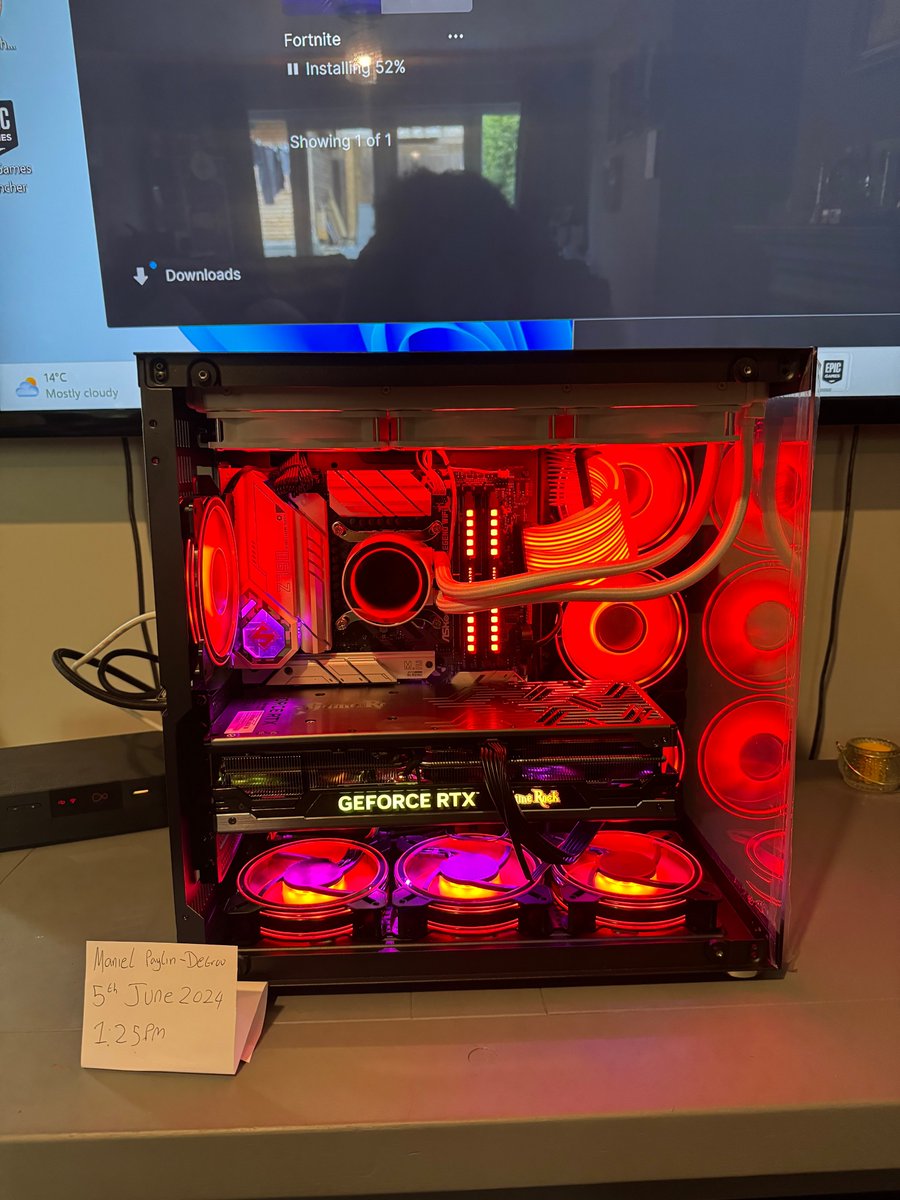 You may know I'm raffling this pc off for only £50 a ticket. You may not know Any country can enter, im taking care of all the shipping fees, insurance fees &amp; Import tax fees! Reserve your ticket for free here- discord.gg/hvj3uMKF4R #pc #gamingpc #win #raffle #twitch #streamer