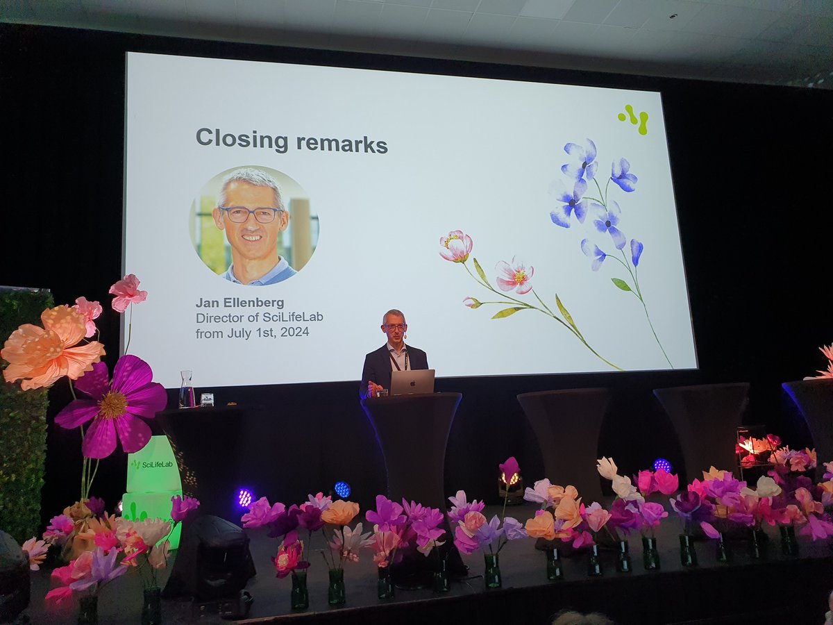 And there he is! Jan Ellenberg closing fantastic 2 days of <a href="/scilifelab/">SciLifeLab</a> facility forum as the new director. Looking forward!