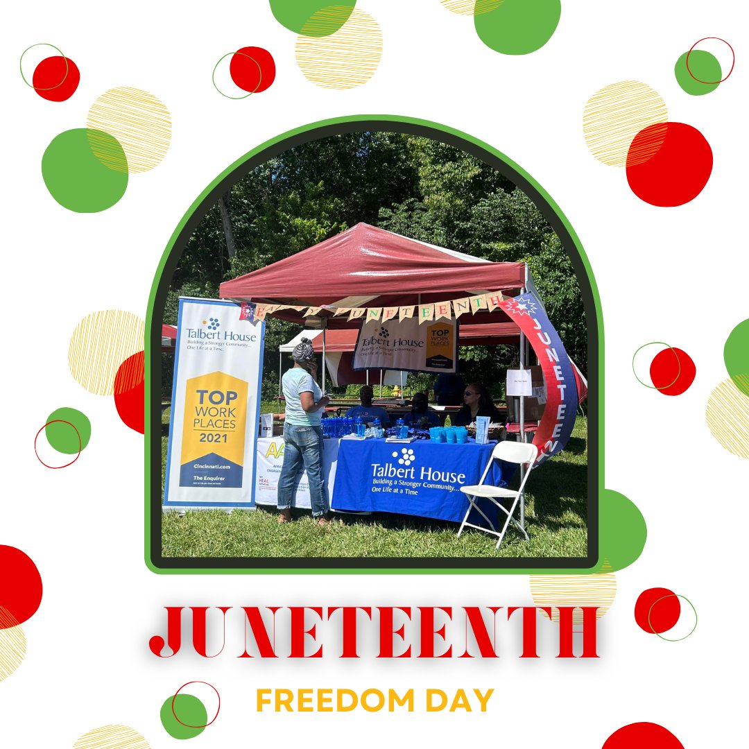 Celebrate Juneteenth with us! Join Talbert House in honoring this important day of freedom and unity. Learn more about #Juneteenth and join the festivities with <a href="/NMAAHC/">Smithsonian’s NMAAHC</a>: : nmaahc.si.edu/juneteenth⁠
⁠
#juneteenth #juneteenthcelebration  #explorepage #community #freedom⁠