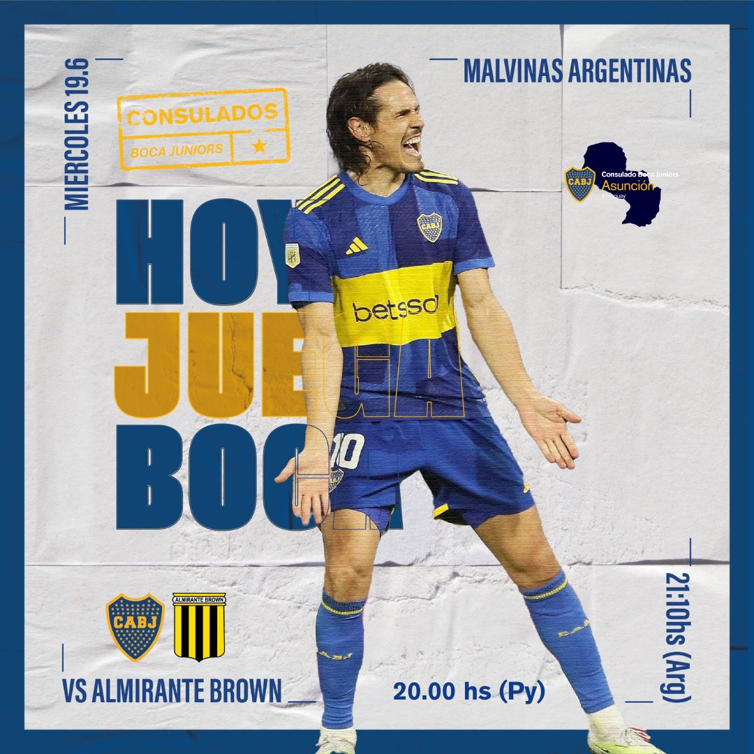 boca_py's tweet photo. Yo te sigo a todas partes, cada vez te quiero más...

#PasionSinFronteras #EstoEsBoca #AloBocaSeViveMejor
#VamosBoca #Bocaesmundial #Bocaentodoslados #Bocademivida #ParaguayesdeBoca💙💛💙🇵🇾 #0descensos👻🅱️ 🐔 https://t.co/FTpAyPO1xy