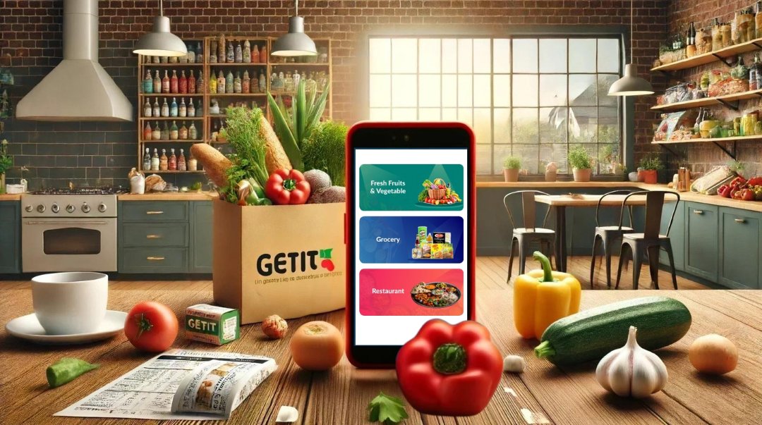 Getit2024's tweet image. Getit provides multi-store delivery and covers all your necessities with one subscription! 🛒🍏🍕 Whether it's fresh fruits, vegetables, groceries, or restaurant meals, GetIt has got you covered. 

Experience convenience like never before! 

 #OneSubscription #MultiStoreDelivery