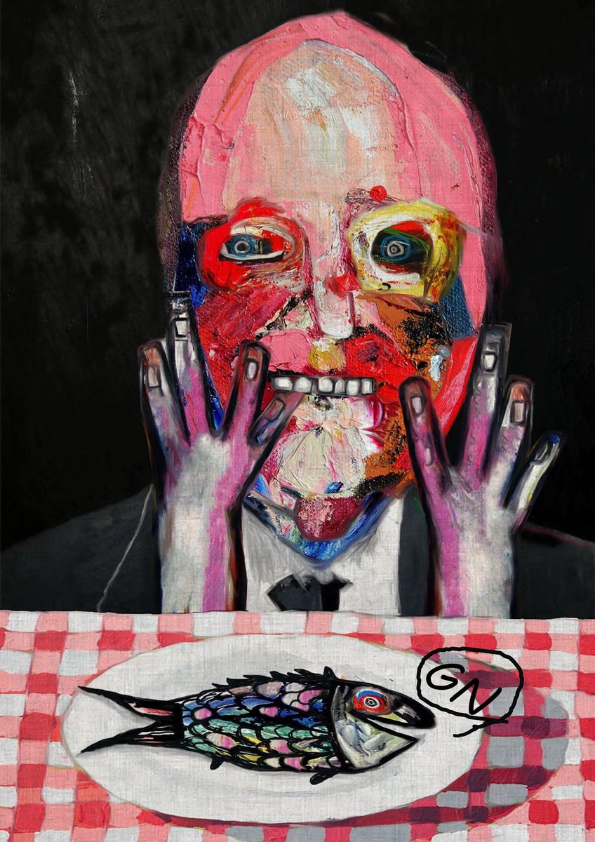 🚨 NEW DROP 

" 𝗧𝗵𝗲 𝗦𝗰𝗿𝗲𝗮𝗺 "

Mr.Edward loves fish.
Every night he goes to the restaurant and orders grilled fish for dinner, until one night something strange happened !

1/1
Price: 2 $SOL 
🧷Link below