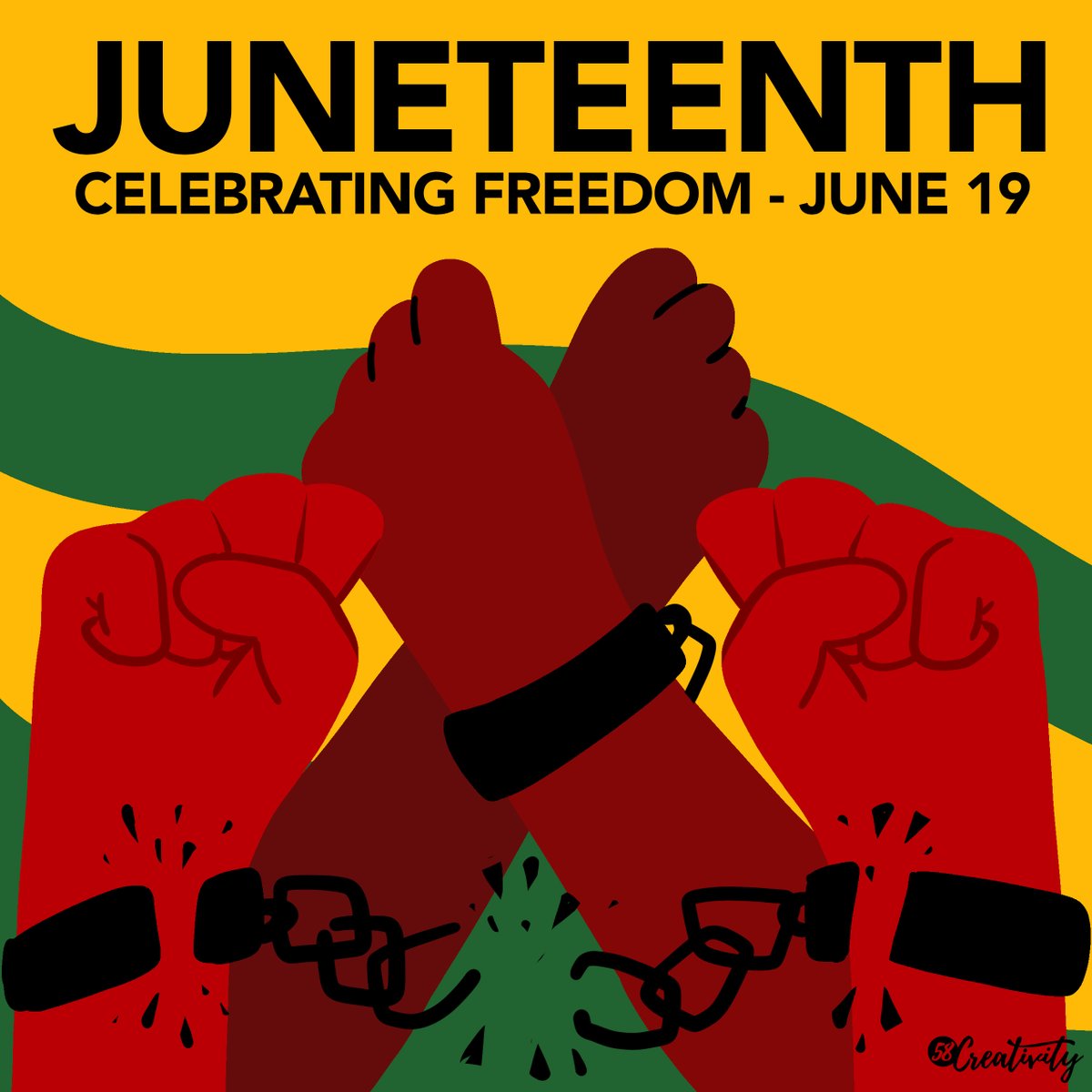 Happy Juneteenth! Celebrating freedom, resilience, and the ongoing pursuit of equality for all.