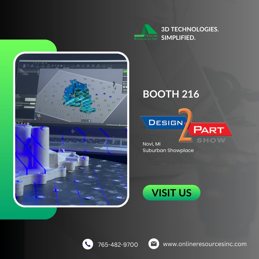 ORI3dtech's tweet image. Join us for the Design2Part in Novi, MI (Booth #216)! Meet top American suppliers of custom parts and services at the Suburban Showcase Center. ORI brings precision and efficiency to your inspection and reverse engineering with 3D technologies. #laserfocused #resultsdriven #3d