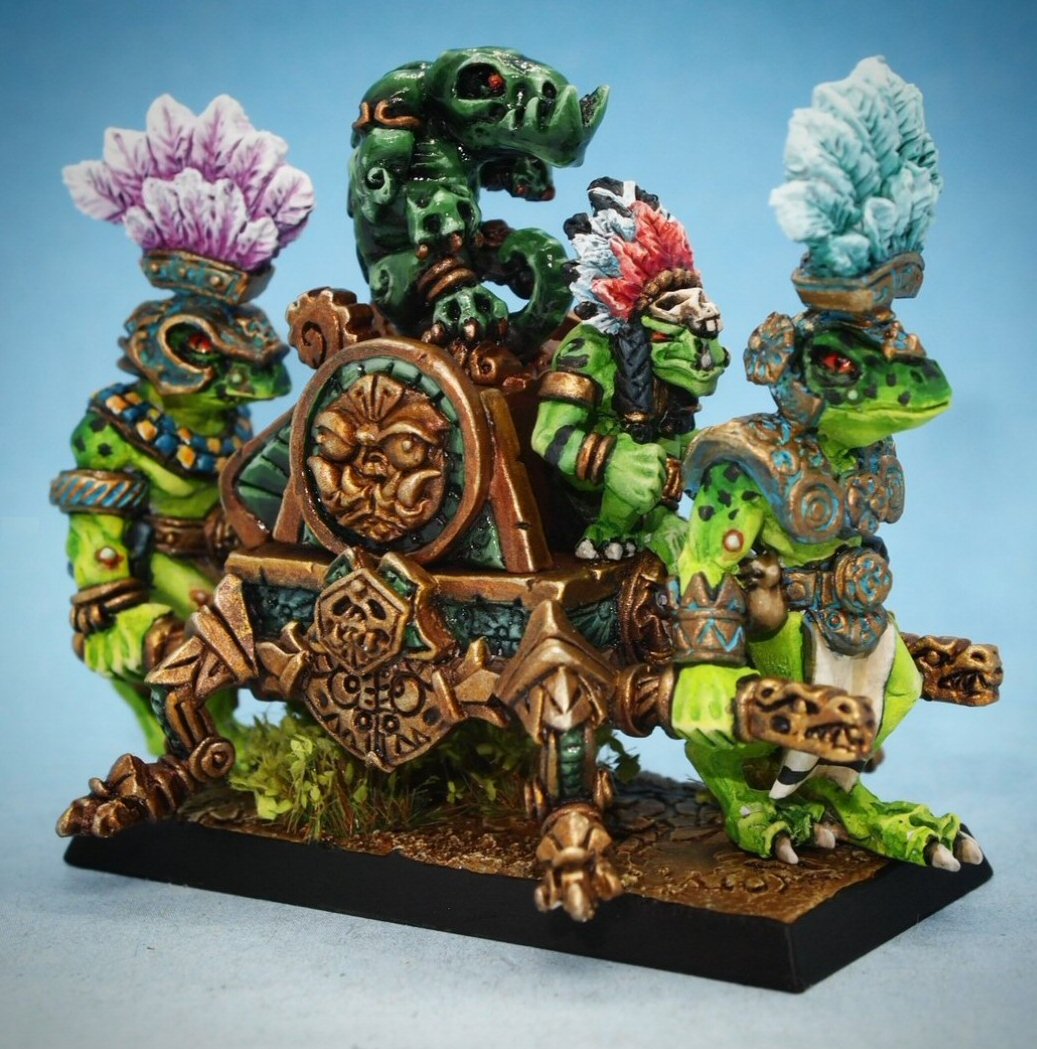 Tim_Prow's tweet image. New figures hitting the webstore this month! Our Eru-Kin War Altar is available now and is proving a real troop pleaser! 🐸🐸🐸 diehardminiatures.com/product/eru-ki…