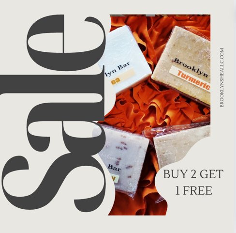 BrooklynSheaLLC's tweet photo. 🎉✨ The sale on Brooklyn Bars is still active! 🎉✨ Buy 2 Brooklyn Bars and get 1 free. Stock up on your all-natural, dry skin-improving favorites while supplies last! 🛍️🌿

https://t.co/EP5KepMzjX 

#natural #beauty #soap #skincare #skincareroutine https://t.co/S6OULYRgZO