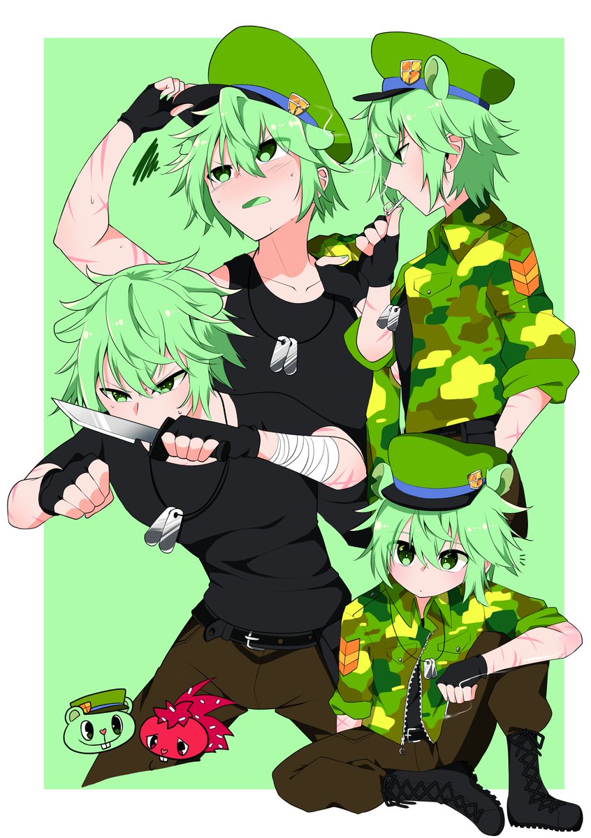 플리피 모음(플릭피x) #htf #happytreefriends