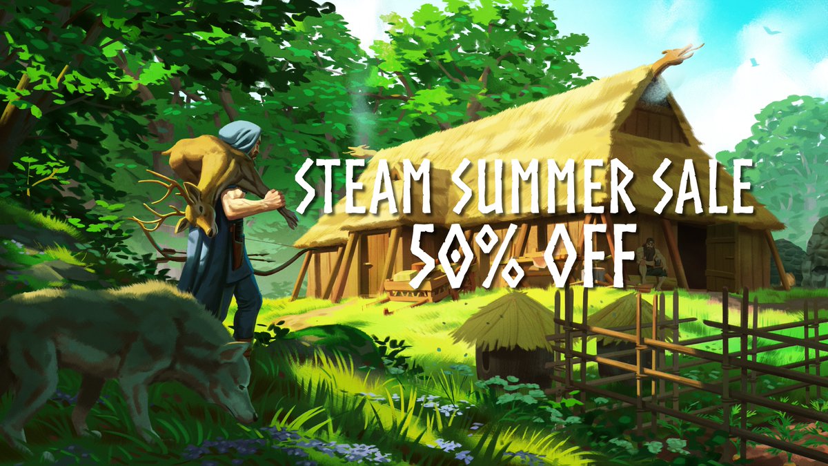 We’re of course part of the Steam summer sale! Get #Valheim for half price now!
