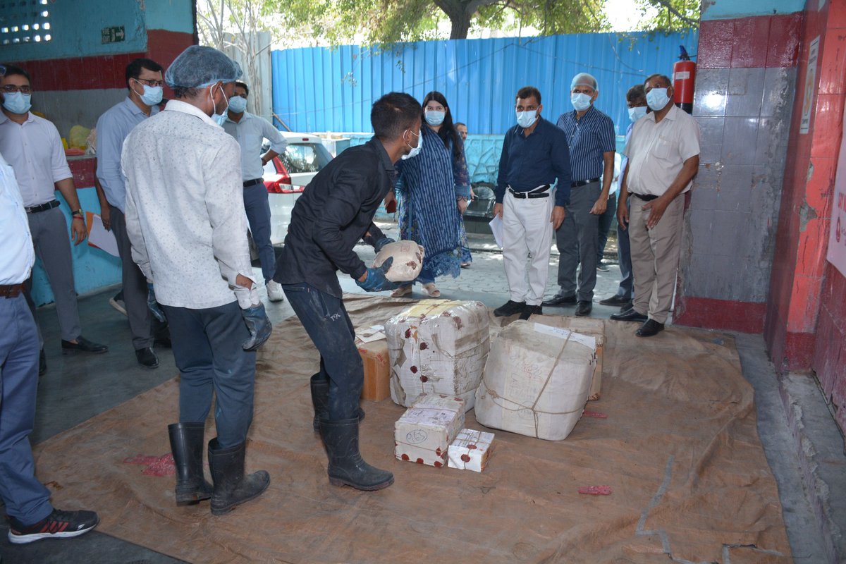 Continuing the fight against drug menace and keeping the dedication to keep society drug free, ACC Export Commissionerate today on 19/06/2024 disposed off 18.965 Kg of narcotic substances including Methamphetamin Hydrochloride, Ketamine, Ganja through destruction. #SayNoToDrugs.