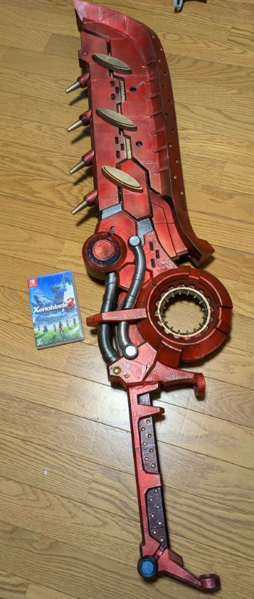 otakokare's tweet photo. モナドR・EX/改完成です！
新たなる未来に登場したシュルクの持つモナドをイメージして作りました！ https://t.co/EjT3gRcFQm