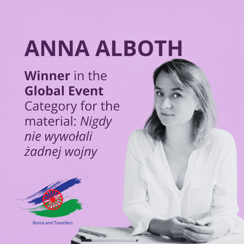 EU_Justice's tweet photo. 🥳Congratulations to the winners🏆 The Journalism Excellence Awards of the @CoE_Antidiscri honour five journalists for their exemplary work in promoting a balanced portrayal of Roma &amp; marginalised communities in media.

More on the project: https://t.co/R5ruU4sbqK

The winners↓