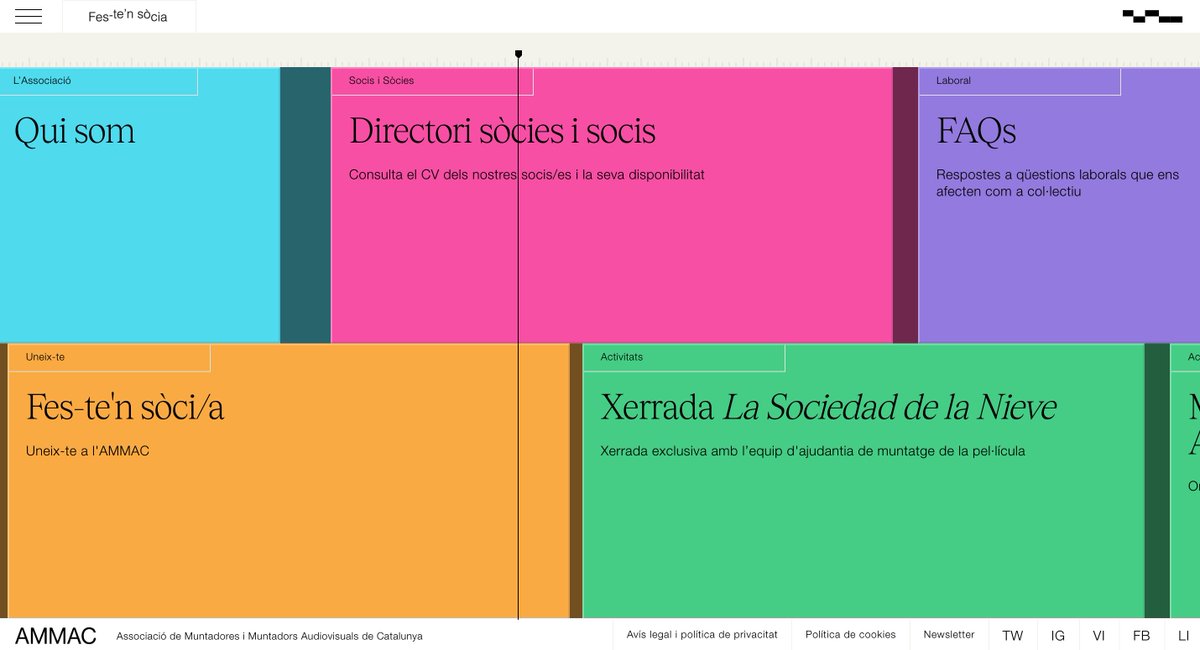 🥉 Molt orgulloses perquè <a href="/adgfad/">ADG-FAD</a> ha premiat a <a href="/Ingridpicanyol/">Ingrid Picanyol</a> i el seu equip amb el Laus de bronze pel disseny de la nostra pàgina web!

L'enhorabona i gràcies, no podem estar més satisfetes amb el resultat! 👏🏻👏🏻👏🏻 #AMMAC

ℹ️adg-fad.org/es/laus/proyec…