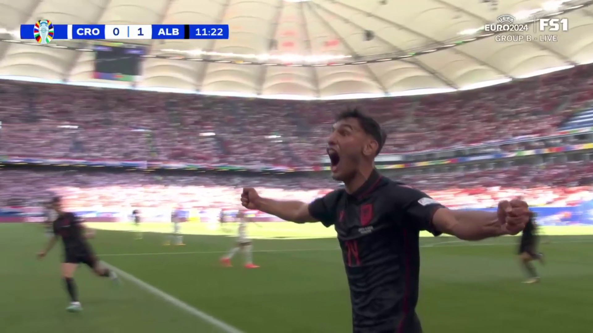 DREAM START FOR ALBANIA ✨🇦🇱What a moment for Qazim Laci 👏👏