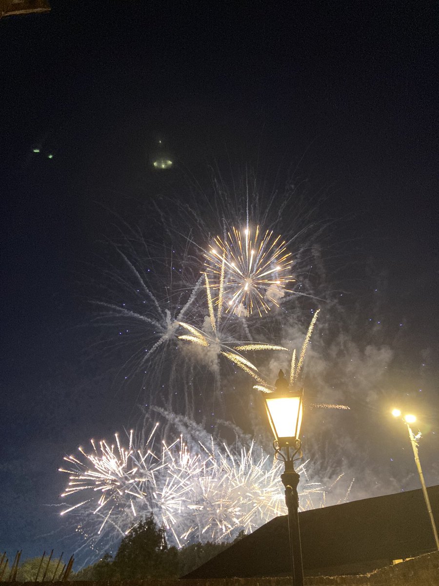 Cambridge celebrating my flying visit with fireworks- too kind!