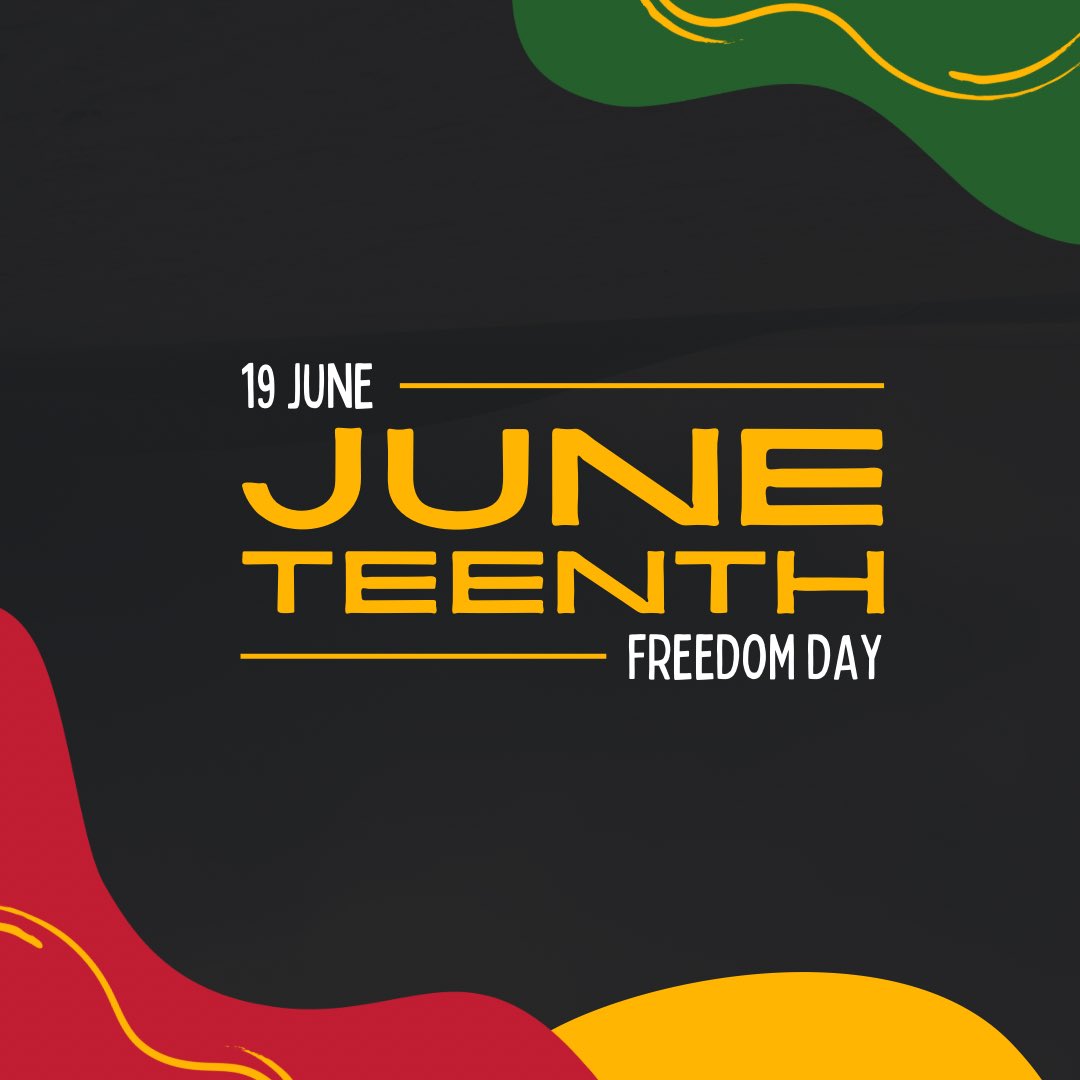 Happy Juneteenth y’all! #Juneteenth