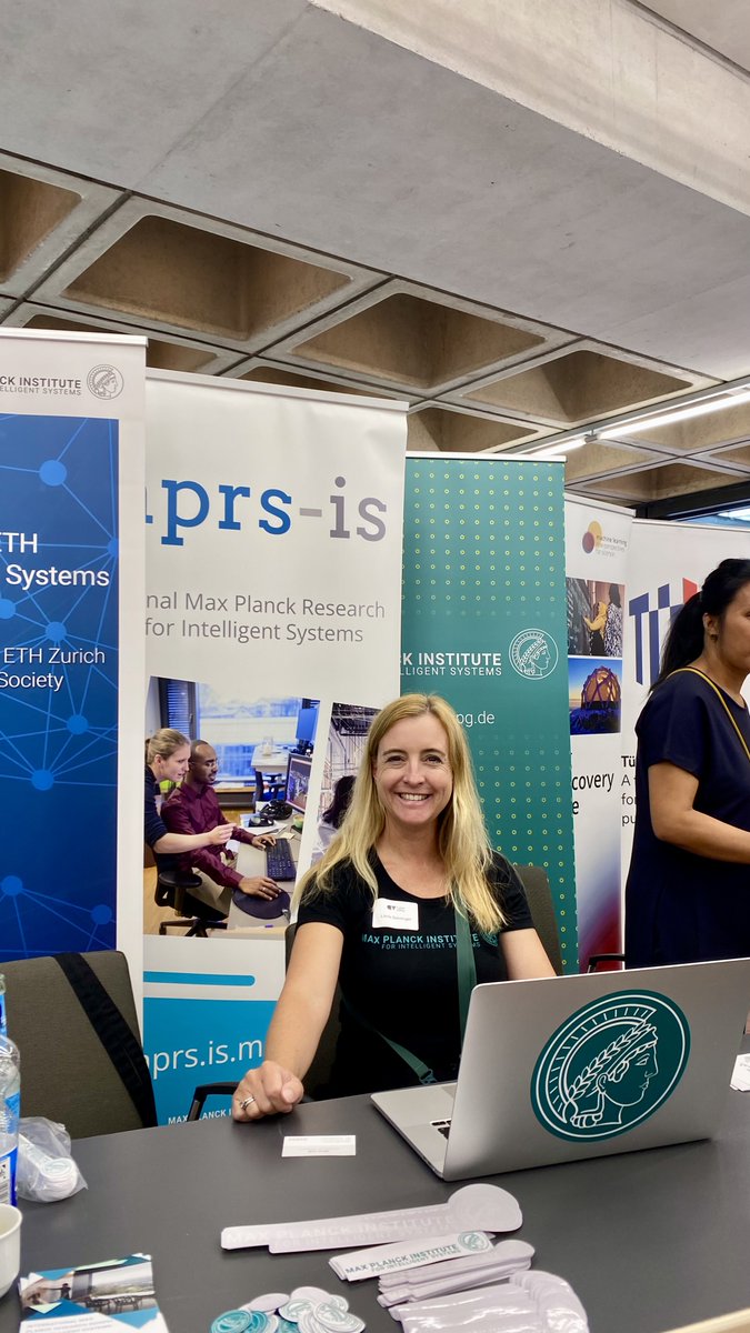 MPI_IS's tweet image. Today, we and many other players such as the #Tübingen #AI Center, our #IMPRSIS, #Fraunhofer_IPA, @BW__i participated in @Cyber_Valley Days, a program to foster entrepreneurship &amp;amp; scientific innovation originating from #TheLänd. It was quite a crowd!  cyber-valley.de/en/pages/cyber… #KI