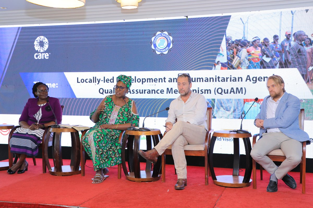 We are delighted to participate in the CSO Meeting, facilitated by <a href="/CAREUganda/">CARE Uganda</a> and <a href="/ngoforum/">The NGO Forum</a> Executive Director, Agnes Kirabo, expressed her gratitude during a panel discussion, noting that the localization conversation is finally gaining traction at the local level.