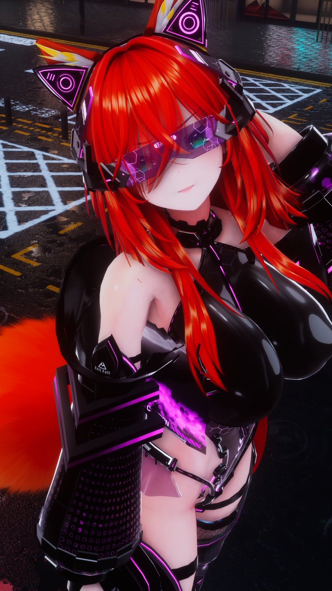 Haru1028_vr's tweet image. とてもかっこよい衣装！

#YaokiSubDesign
#EvilFallSet