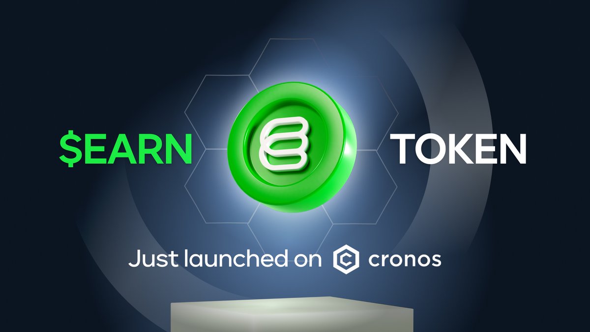 itsearnnetwork's tweet photo. 💥 BIG NEWS! 
🚀 We’ve just launched $EARN on @cronosapp. Glad to be part of #crofam. More innovation coming in #prediction #markets and #rwa. 

🔄Trade or provide liquidity on VSS:
https://t.co/CY3vawkAZt

📋Plans:
https://t.co/qQ6WhizBO4 https://t.co/9QqpdyKkIw
