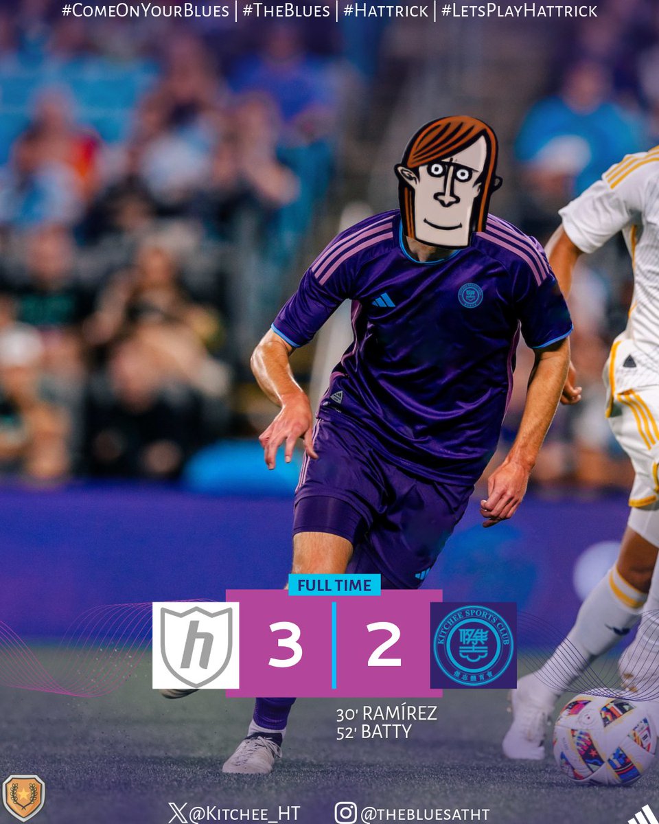 Kitchee_HT's tweet image. 🚍 | 𝐅𝐔𝐋𝐋 𝐓𝐈𝐌𝐄 | 𝐇𝐊𝐂𝐂𝐑𝟐 | 🟣

Our road of this season Cup competition is ended here.

🆚 HKTeam13 (V.6)
🌐 hattrick.org/en/Club/Matche…

#ComeOnYourBlues | #TheBlues | #Hattrick | #LetsPlayHattrick