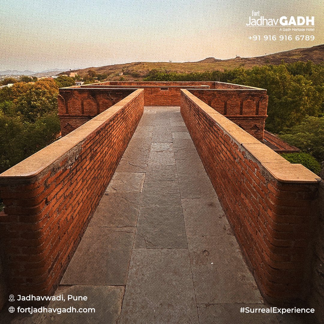 FORTJADHAVGADH's tweet photo. Immerse yourself in the eternal grandeur of the fortress surroundings, where every vista resonates with regality. Prepare to be enthralled by a #SurrealExperience, where each landscape unfolds like a masterpiece of divine artistry.

#FortJadhavGadh #HeritageHotel #Staycation https://t.co/rkf33Fztjy