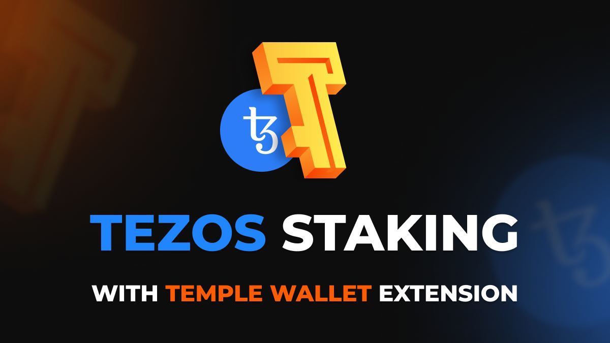 TempleWallet's tweet image. We added @tezos staking to the Temple Wallet!

🛠 TEZ staking, implemented with the «Paris» blockchain update, is now available in our extension.

✍️ To stake your coins, update your wallet, delegate your $TEZ to bakers that support it through the Temple, and click «Stake»