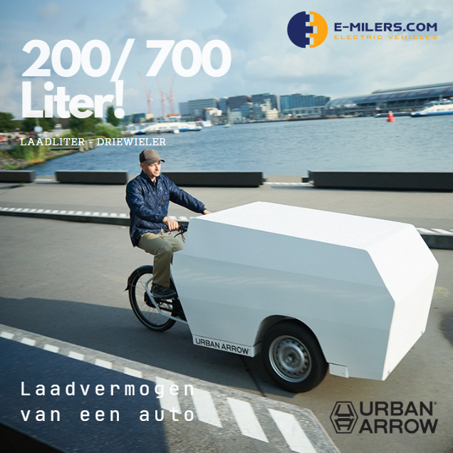 EMilerscom's tweet image. 🚲 Ontdek de veelzijdigheid van de e-bakfiets met het laadvermogen van een auto! 📷
  
De Cargo modellen zijn ontworpen om met boxen variërend van 250 tot 700 liter moeiteloos door de stad te fietsen. 

📷#UrbanArrow #eBakfiets #Servicelogistiek 📷 🌟