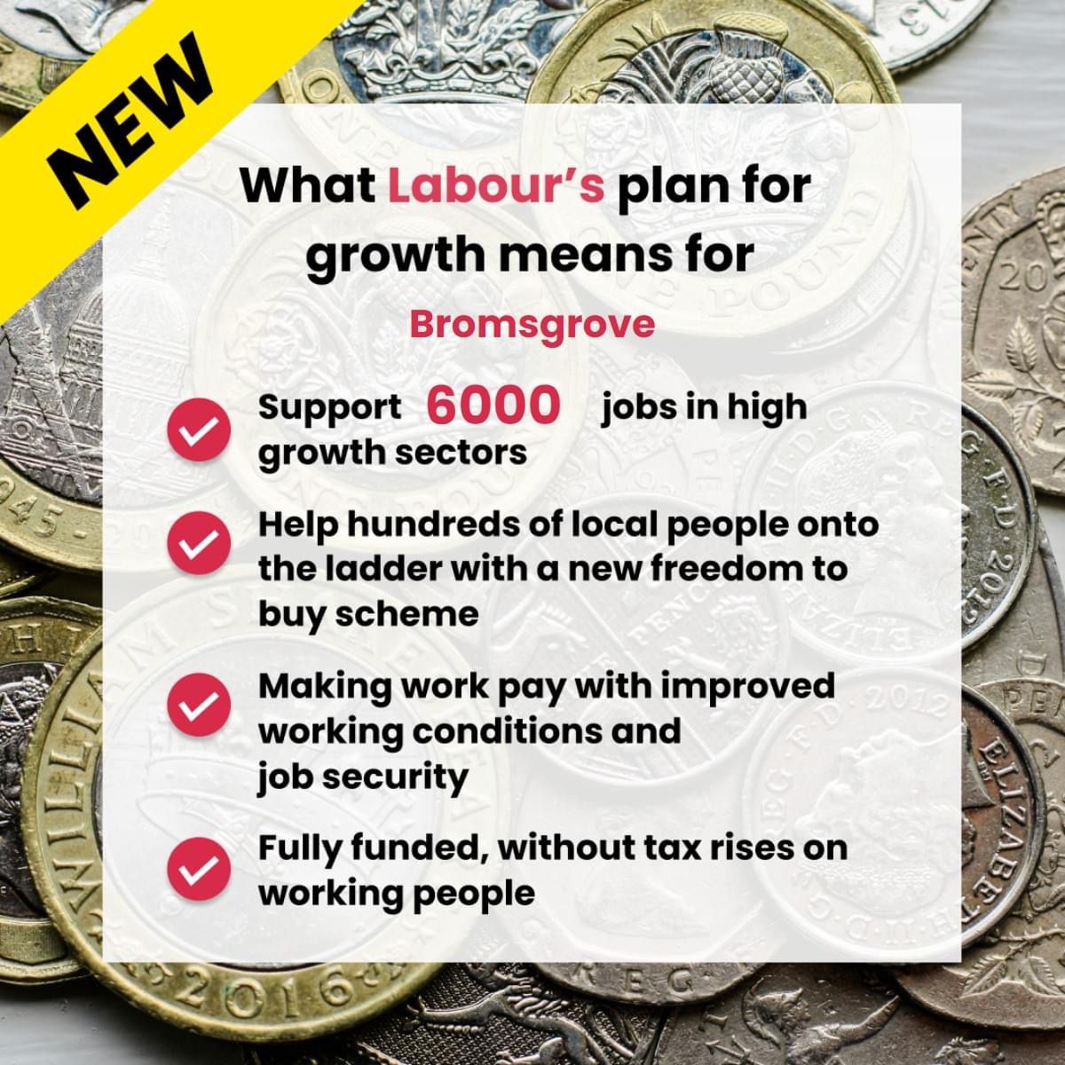 For a better Bromsgrove, vote Labour on 4 July 🌹