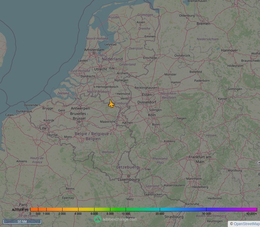 IntelskyB's tweet image. 🇧🇪 Belgian Air Component ✈️ F16 ( General Dynamics F-16AM Fighting Falcon ) (FA-118, #44F168) as flight #MACE91 was just spotted over 🇧🇪 Limburg, #Belgium at ☁️ 2200 ft.

🔴 Live tracking:
global.adsbexchange.com/?icao=44F168

🖼️ by doppio.sh