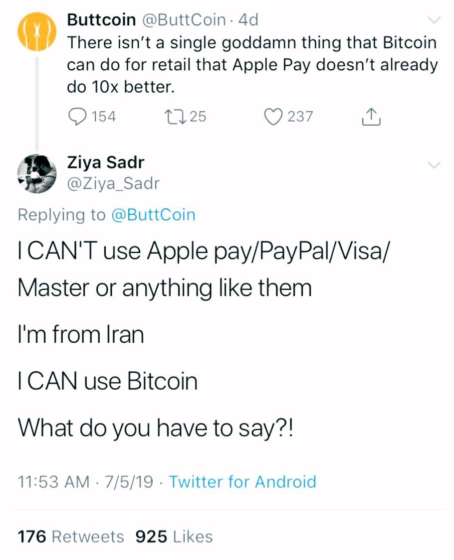 #Bitcoin is freedom money.