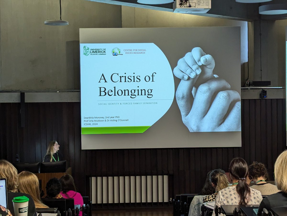 ICSIH - Social Identity & Health Conference (@icsih6) on Twitter photo Up next, <a href="/growth_ul/">@growth-ul.bsky.social</a> team member <a href="/DearbhMo/">Dearbhla Moroney</a> gives an insight into her ongoing work with mother and baby home survivors. Thank you for sharing this important work. #ICSIH6 Up next, <a href="/growth_ul/">@growth-ul.bsky.social</a> team member <a href="/DearbhMo/">Dearbhla Moroney</a> gives an insight into her ongoing work with mother and baby home survivors. Thank you for sharing this important work. #ICSIH6