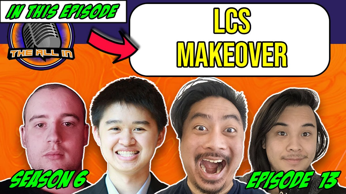 The #LCS is going to have some major changes next year and we dive deep into the conversation to discuss how this might affect viewership.

▶️buzzsprout.com/268642/15276699
▶️youtu.be/lgZomklY_cM

#leagueoflegends #podcast