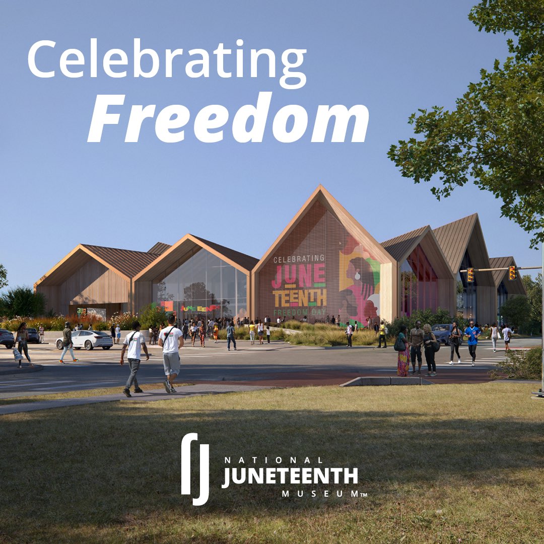 Today we are celebrating freedom, unity, and EMPOWERMENT! Join us in recognizing #JUNETEENTH and find ways to support the future National Juneteenth Museum by visiting our website 🔗link in bio. Tell us what #Juneteenth means to you!👇🏾👇🏽👇🏻👇🏿
#NJM #FreedomDay #Juneteenth