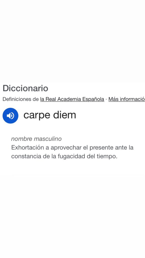 La vida es muy corta como para no hacer lo que te gusta