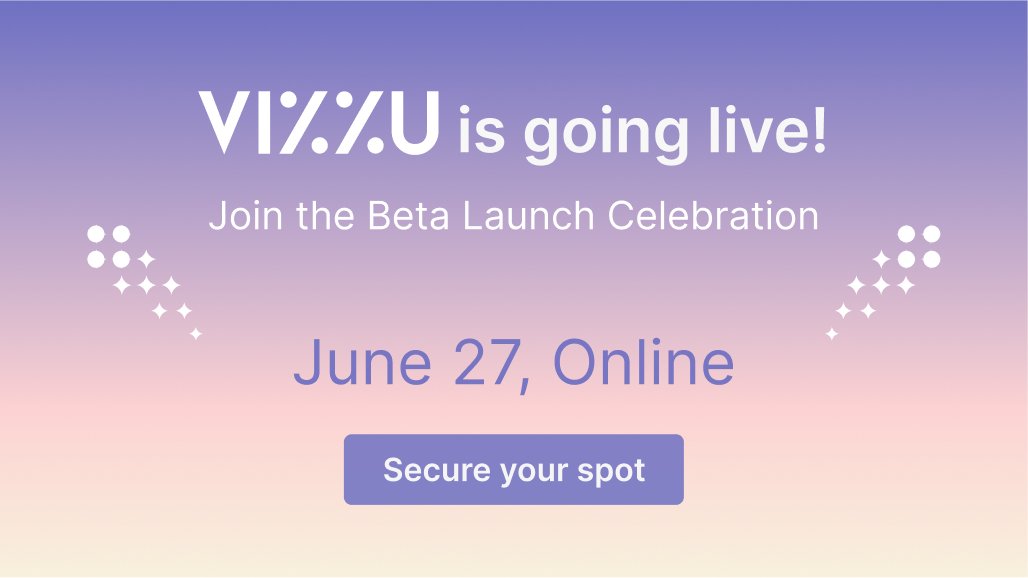 VizzuHQ's tweet image. 🎉Vizzu Open Beta Launch🚀 
Can you believe it? Starting June 27, our cinematic data visualization tool, #Vizzu, will be available for everyone! No more waitlist - the doors will open for everyone to start creating stunning data stories. 👉 vizzu.io/coming-soon