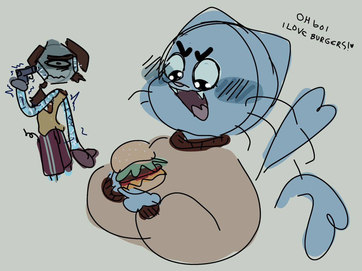 wreckinhor's tweet photo. Kinda late huh???? Lol take that guys
Glitchypaws gang lets goooo >:333
#tawog #theamazingworldofgumball #gumrob
#robball #theburguer #tawogrob #gumballtawog https://t.co/tVoppfn6IG
