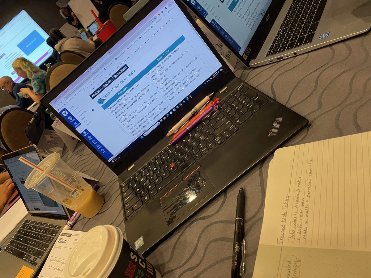 MrsM_Lopez's tweet photo. Day 3 of #AVIDSI2024 Math Discourse: learning how to build relational capacity with number talks. Can’t wait to share with my @OdomEagles ! https://t.co/iXotZPU3AW