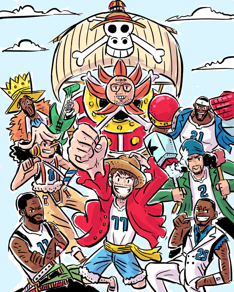 luckymong1's tweet photo. Mavericks will be back. 
#dallas #Mavericks #onepiece https://t.co/HwizbfaVzC
