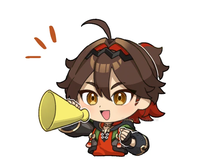 今日出したやつです ミニキャラまたもう一枚くらい追加するかも#吉兆オンリー 