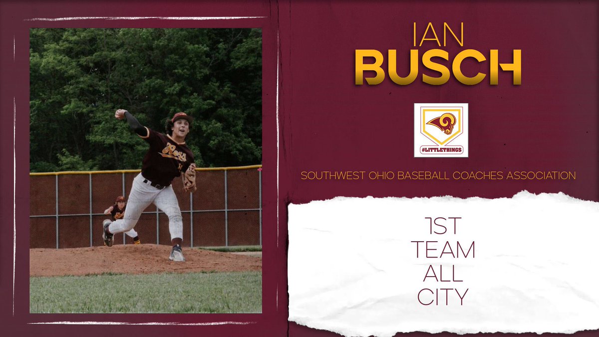 Congratulations to <a href="/IanBusch21/">Ian Busch</a> for being named <a href="/SWOBCA/">SWOBCA</a> Division 1 First Team All City.