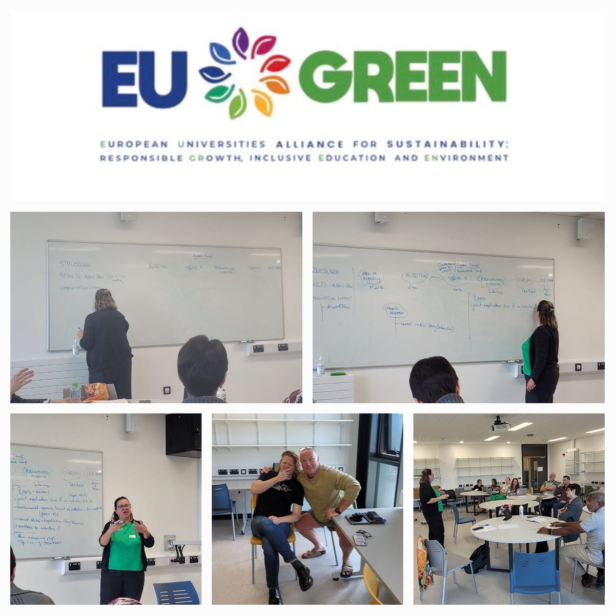 Dr Lisa Ryan (@lisryan_nutri) on Twitter photo Amazing what you can get done in a few days together!! Day 3 of our <a href="/EUGREENalliance/">EU GREEN European Alliance</a> research week <a href="/atusligo_ie/">ATU Sligo</a>  has led to our WP3 cluster (1) designing concrete research plans for the next year. We started with a blank sheet but it was very full by the end of the day 😊 Amazing what you can get done in a few days together!! Day 3 of our <a href="/EUGREENalliance/">EU GREEN European Alliance</a> research week <a href="/atusligo_ie/">ATU Sligo</a>  has led to our WP3 cluster (1) designing concrete research plans for the next year. We started with a blank sheet but it was very full by the end of the day 😊