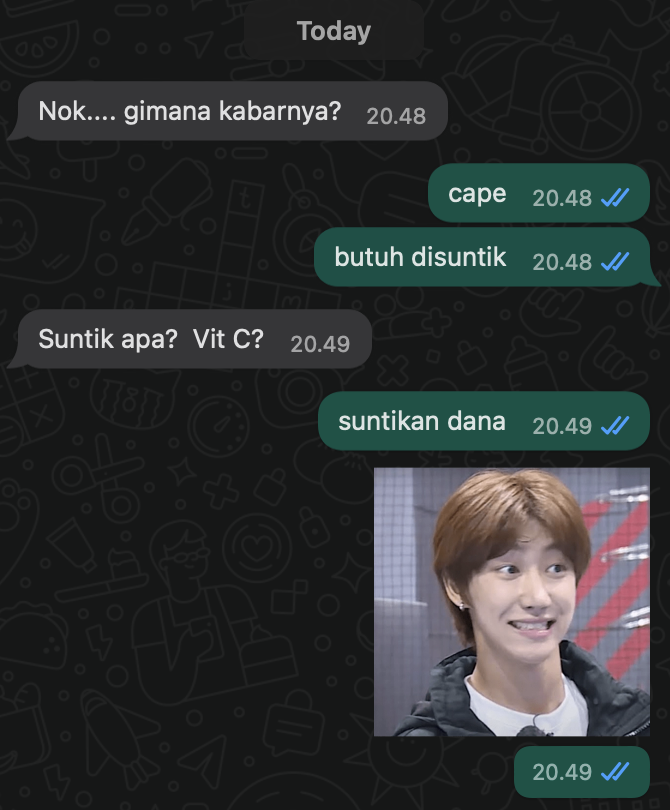 flyea_'s tweet image. kabarku hari ini