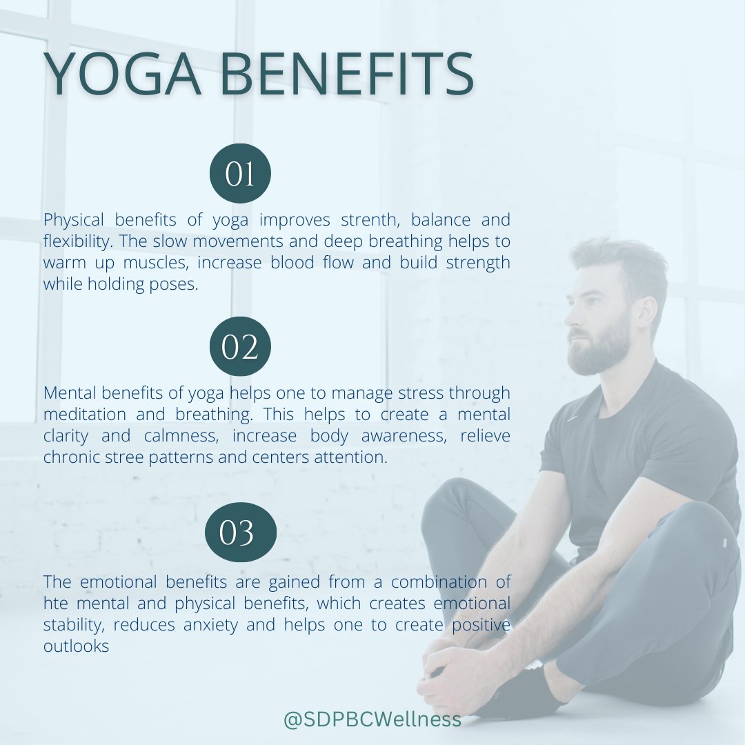 Whether you are a new or seasoned Yogi, roll out your mats &amp; enjoy a practice on this 10th International Day of Yoga! This year’s theme is “Yoga for Self and Society.”

Learn  more about the International Day of Yoga here! un.org/en/observances…

#PBCSDWellness #EmployeeWellness