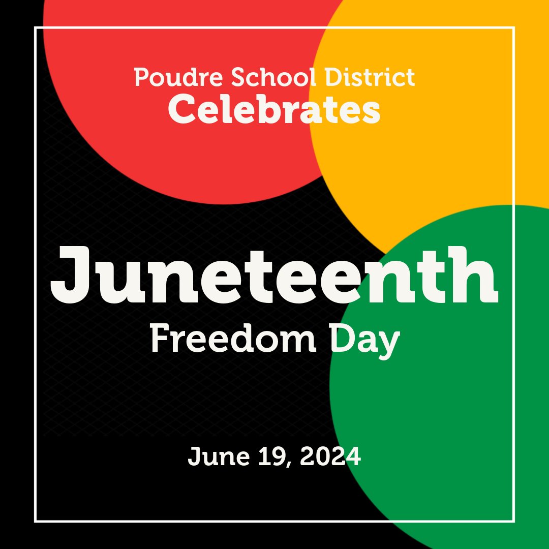 Mya &amp; Taliyah, 2 students from Fort Collins &amp; Centennial high schools, showed us how Juneteenth is an opportunity to come together &amp; learn at the June 11 Board of Education meeting.

Learn about this annual holiday from these amazing young leaders.

📺➡️ youtu.be/hTUUZMM7SUY