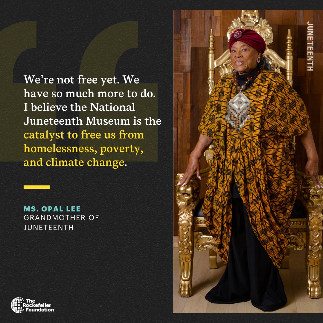 1/2 The <a href="/juneteenthmsm/">National Juneteenth Museum</a> joined us to discuss the journey to make Juneteenth a national holiday and museum.

We invited NJM Legacy board members: Ms. Opal Lee and Dione Sims, CEO: Jarred Howard, and Executive Strategist: Dr. Lauren Cross.