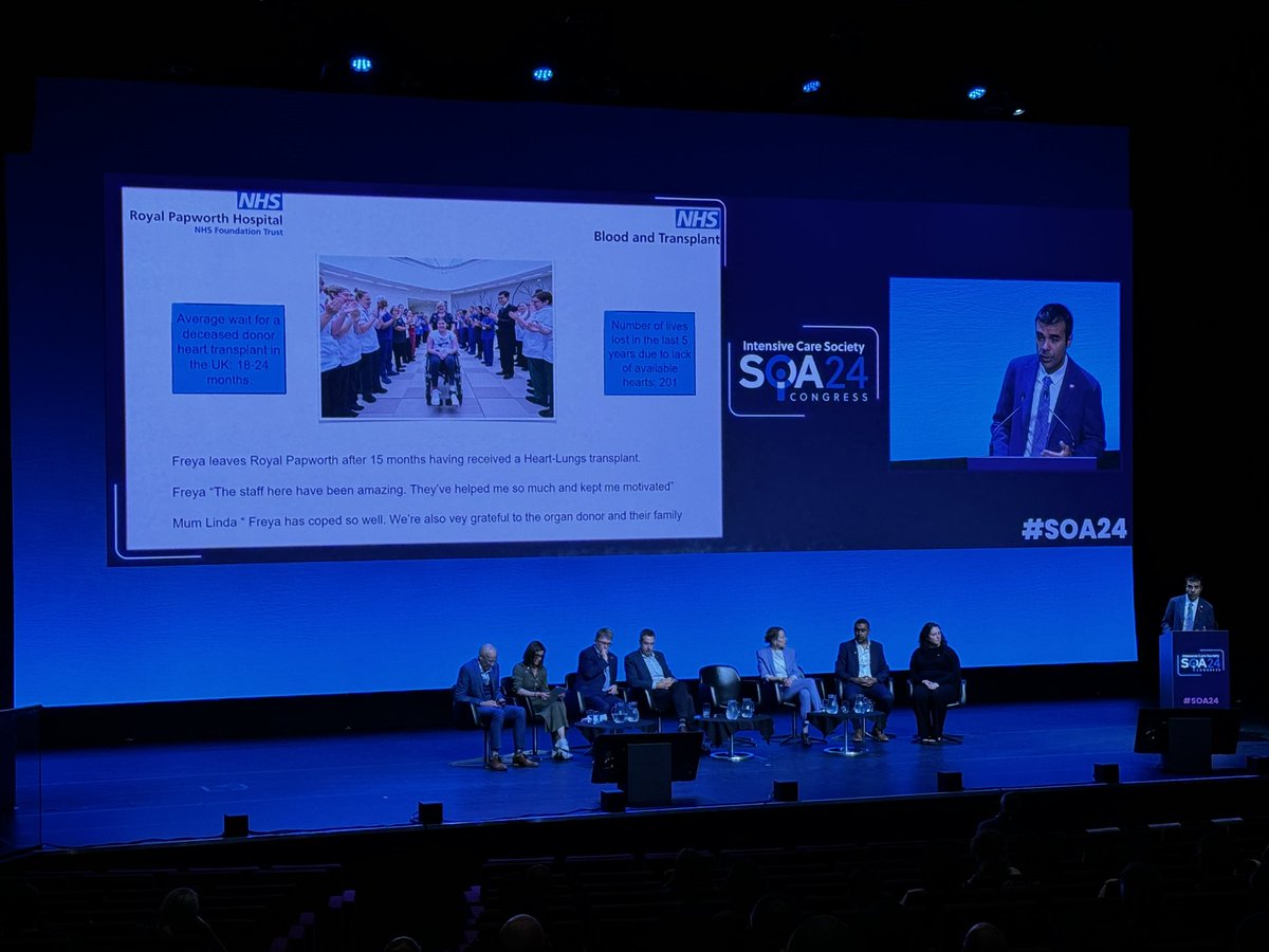 Understanding and highlighting the need for physiotherapy in the organ donation process #organdonation #NHSBT #SOA24