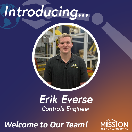 onamissionMDA's tweet image. Meet Erik Everse! Erik joined the team in June as a Controls Engineer. He recently graduated from @michigantech with a Bachelor’s degree in Mechatronics.
Erik, your experience in the field is impressive, we are lucky to have you on board!
#OnAMission #ControlsEngineering