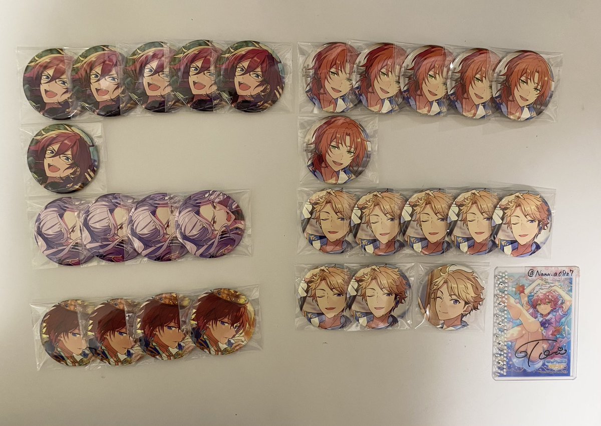 【交換/譲渡】あんスタ イベコレ缶 2024 Spring idol casual

譲 真 マヨイ アドニス 凪砂 茨 司 レオ 嵐 英智 鉄虎 友也 紅郎

求 同種創or星4は300円/個

▷星5⇔星4は抱き合わせや1:2〜3までの比率違い可能です◎

初回の方はプロカの一読をお願い致します。
検索からでもお気軽にお声掛け下さい🌷