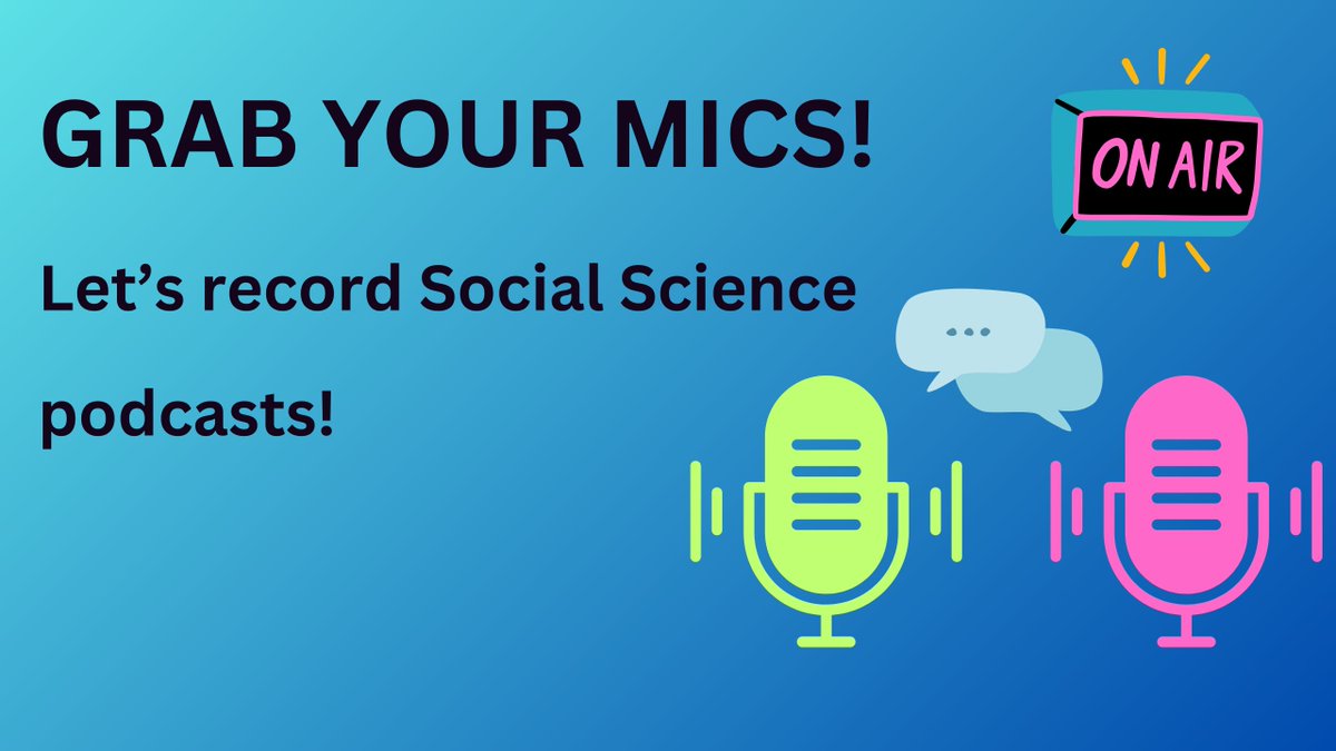 stacyanneallen's tweet photo. I've been exploring educational #podcasts; a surprisingly fast, easy, and effective way to #learn and #assess! Already planning for fall? Check out this student booklet. Thanks @recitus for sharing your expertise & #learningresources! #SocSciLEARN
https://t.co/ToRjv5rpKt https://t.co/aG8e5TsQBn