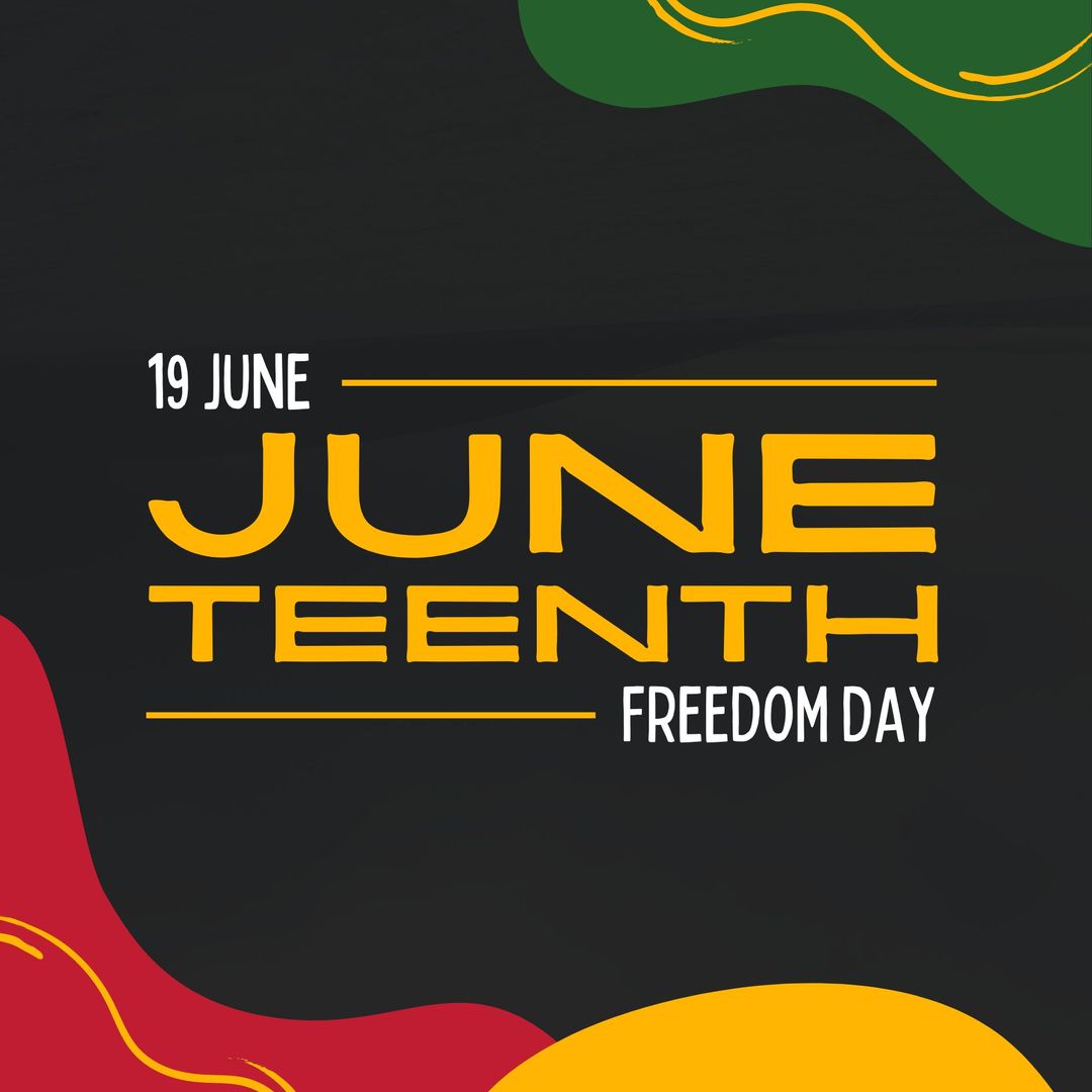 Happy Juneteenth! Today is a day of remembrance, celebration, and unity. As we commemorate the end of slavery in the United States, let's renew our commitment to equality and justice for all.
#Juneteenth #FreedomDay